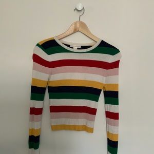 Colourful long sleeve tee